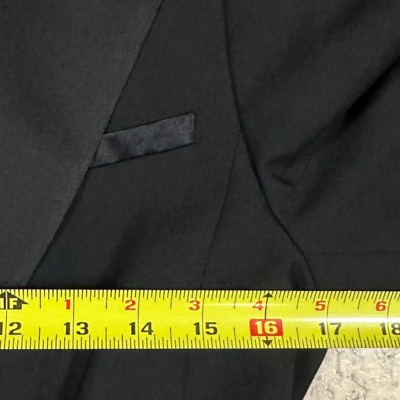 Laundry by Shelli Segal Black Tuxedo Blazer Jacket Women Size 8 - Picture 9 of 13